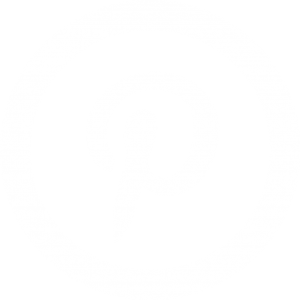 white Pinterest logo